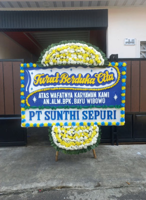 Papan Bunga Duka di Panenjoan