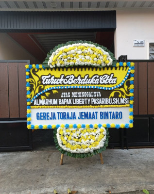 Papan Bunga Duka di Panenjoan